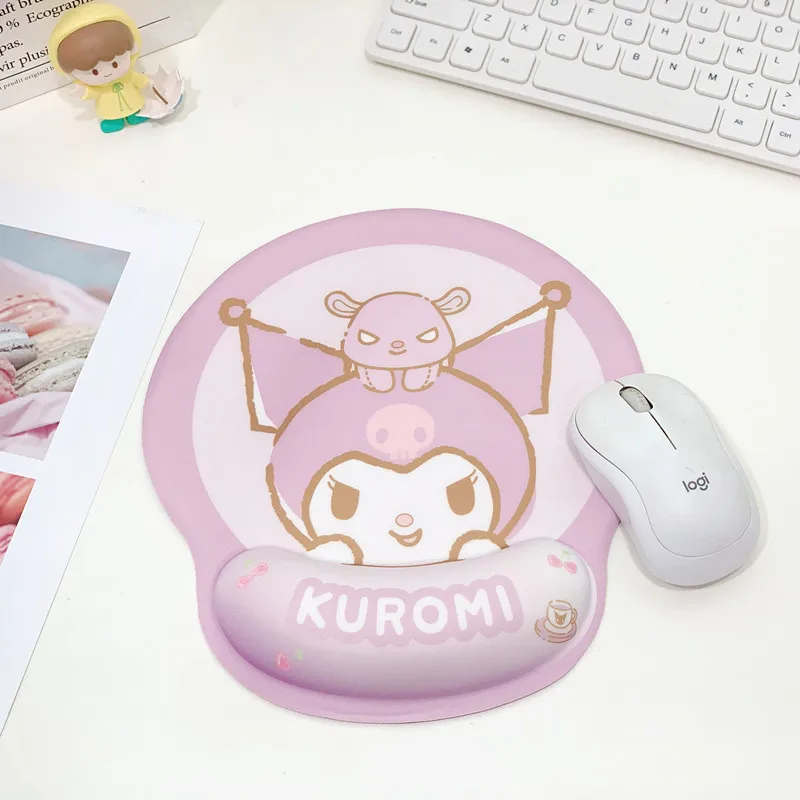 Cute Sanrio Keyboard Wrist Rest Cushion Gel Pad Kuromi My melody Hello Kitty