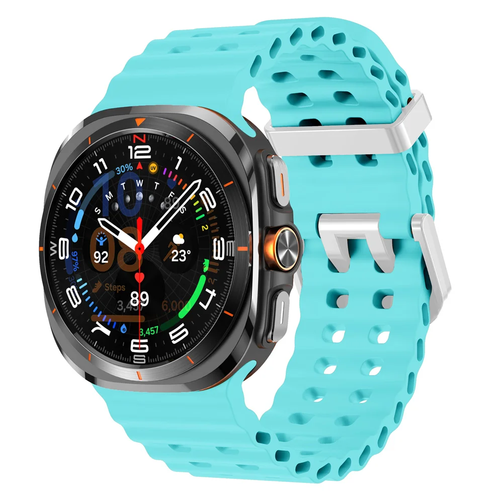 Silicone Breathable Marine Strap Wristband Bracelet