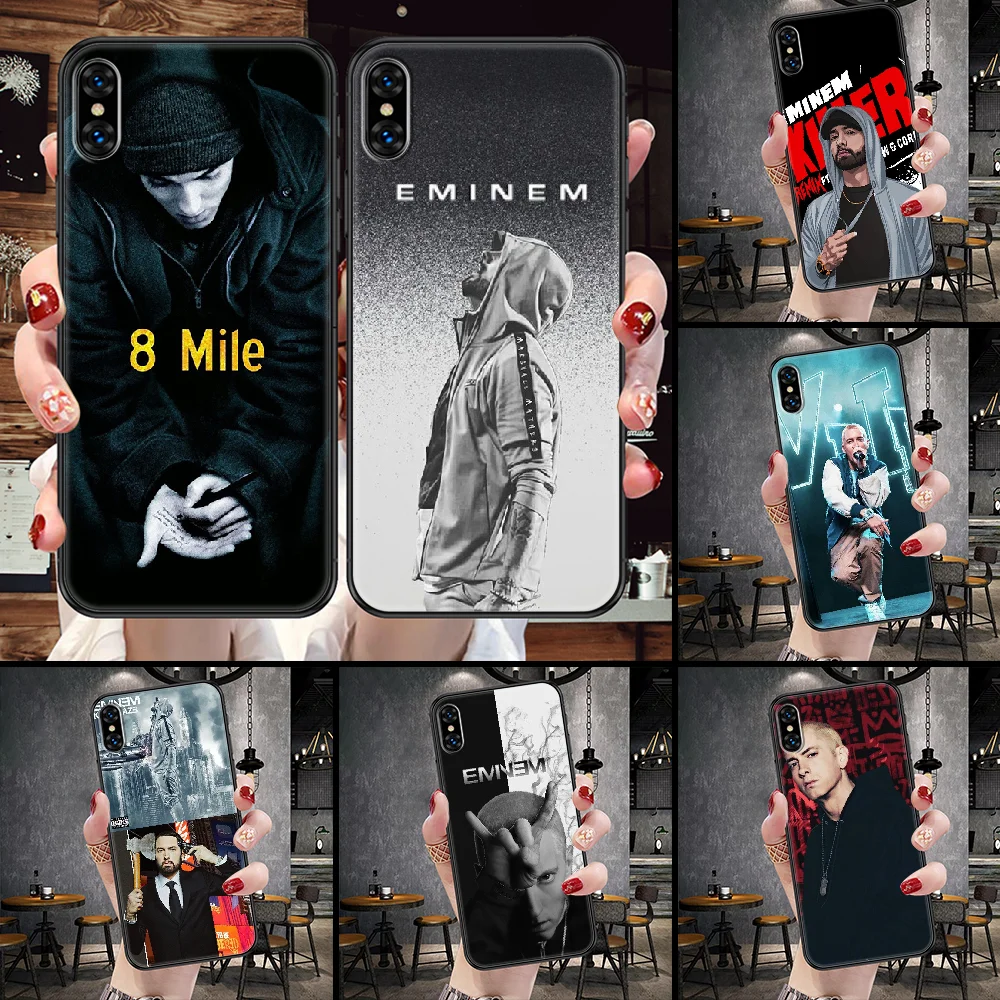 Чехол для телефона Eminem в стиле хип-хоп iphone 5 5s se 2 6 6s 7 8 12 mini plus X XS XR 11 PRO MAX |