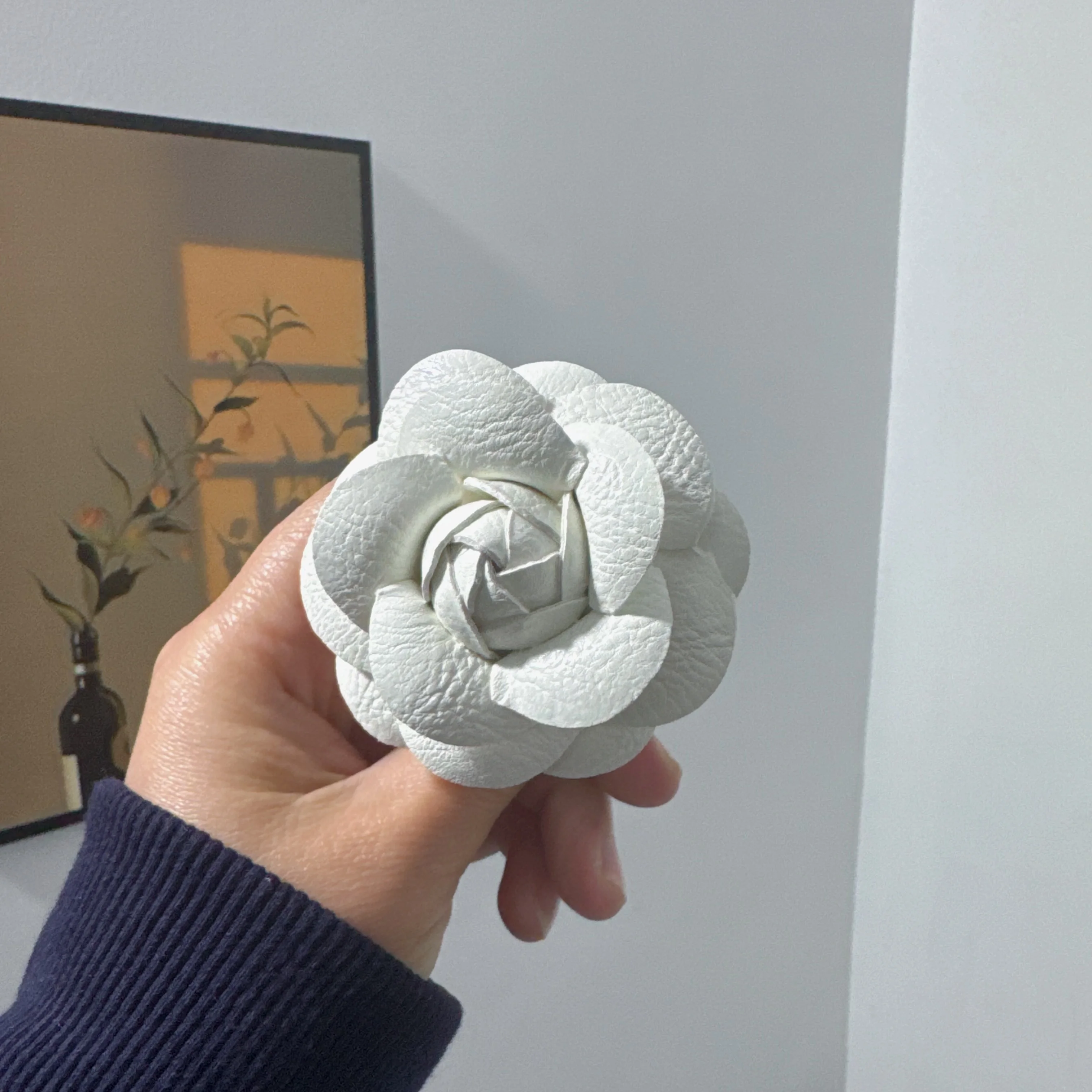 لطيف ثلاثية الأبعاد زهرة الورد طوي البنصر Griptok...