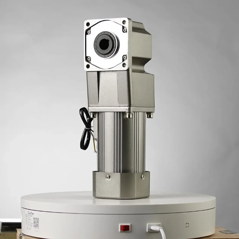 

380v/220v single-phase constant-speed speed regulation hollow real right-angle gear reduction motor small motor