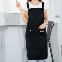 Professional Stylist Apron Waterproof Hairdressing Coloring Shampoo Haircuts A Black Cloth Wrap Hair Salon Tool Barber Apron 2
