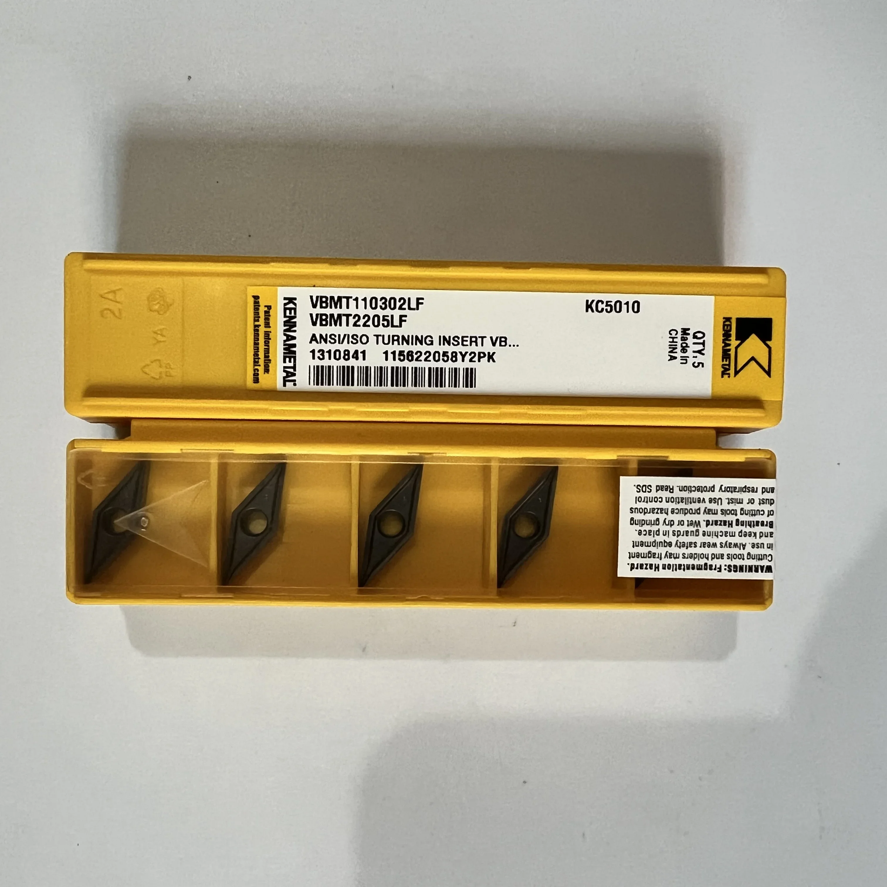 

VBMT110302LF KC5010 CNC фрезерный инструмент твердосплавный токарный инструмент