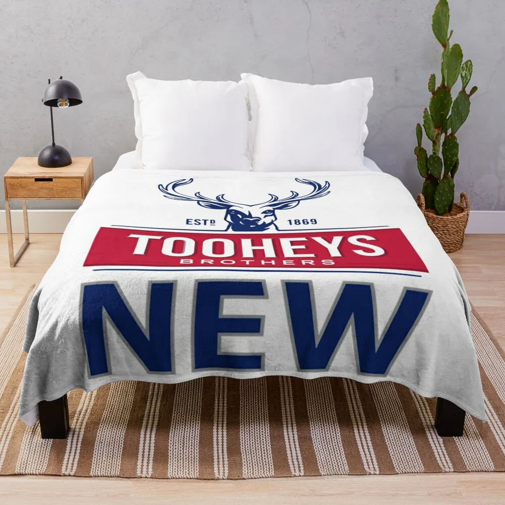 

Tooheys New logo Throw Blanket Fluffy Shaggy Comforter halloween Summer Beddings Blankets