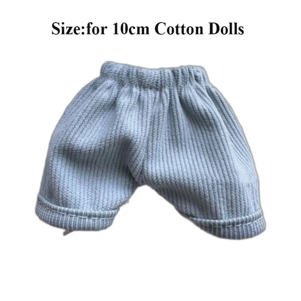 10cm Cotton Doll Fashion Jeans Shirt Pants Cotton Doll Trousers For Casual Wears Doll Clothes Accessories Kids Toys