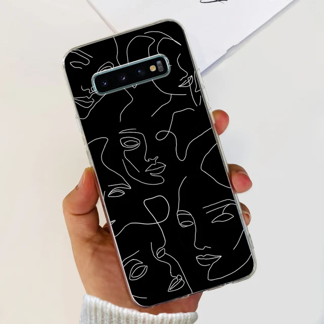 Phone Case Samsung Galaxy S10+ Cover FOONCASE Stars Phone Case