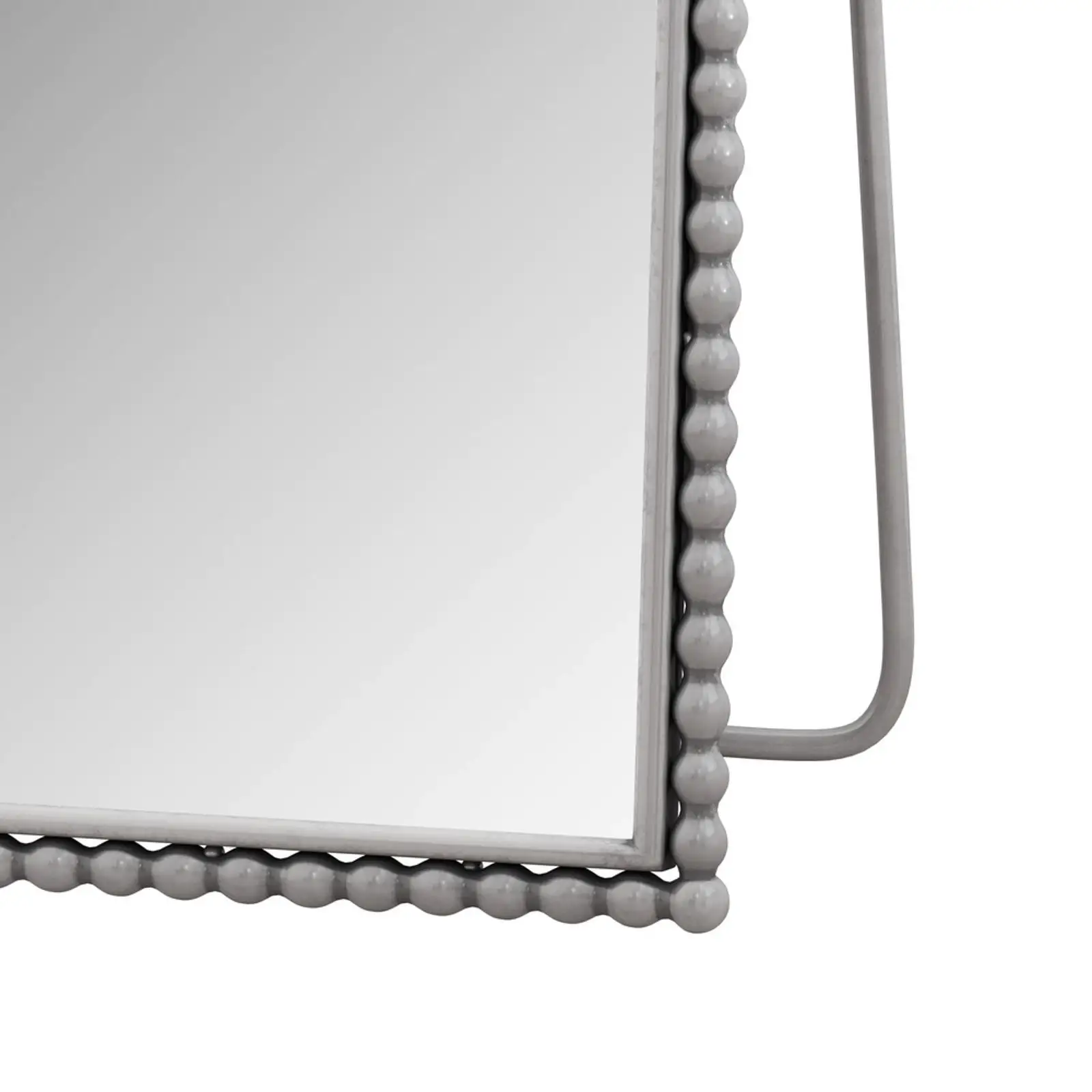 Large Silver Arch Mirror Classic Wall Decor Full Body Standing Mirror for Bedroom Living Room Style