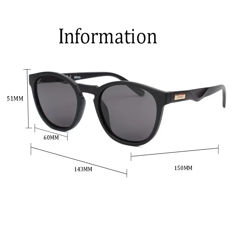 SUNGOD MIRAS Blue Mirror Sunglasses Men's Polarized Lens Glasses Retro Fashion Square Men's Sunglasses Sport S01: with box 5