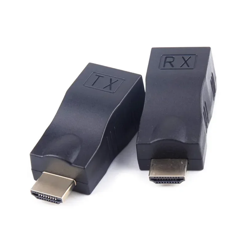 1080P HD 4K HDMI Extender RJ45 Ports Network 30M HDMI to RJ45 Over CAT5e / 6 UTP LAN Extender Cable hdmi cable