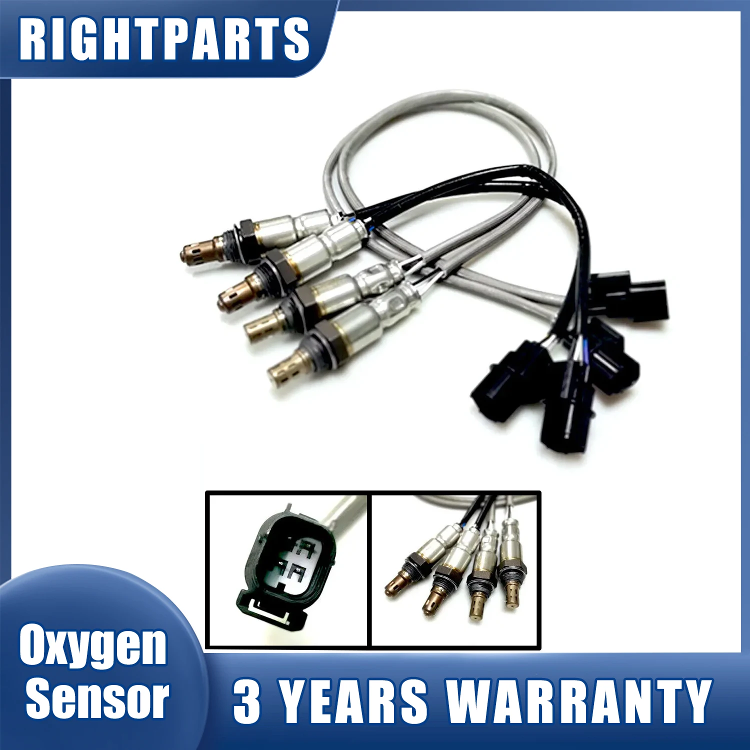 

RIGHTPARTS Up+Downstream Oxygen Sensor For Honda Accord Odyssey Pilot Ridgeline Acura MDX TL TSX 3.5L 2008-2012 36531-R70-A01