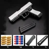 Toy Pistol Soft Bullet Toy Guns M1911 Shell Ejected Foam Darts Blaster Manual Airsoft Weapon with Silencer For Kids Adults 2