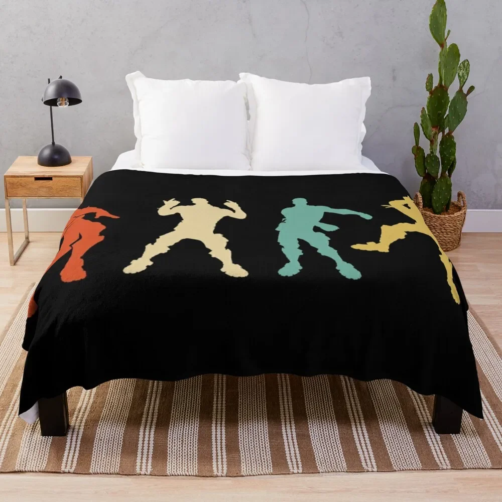 

Battle Royale Victory Dance Cool Justice Dance Throw Blanket Sofas for winter Single Blankets
