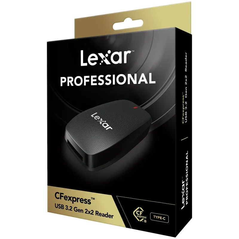 Lexar 전문가용 CFexpress B 타입 USB 3.2 Gen 2 × 2 카드 리더, RAW 8K 노트북 액세서리, 멀티 스마트 CF 리더