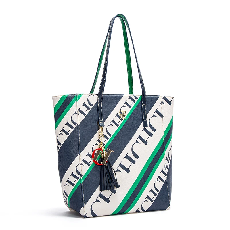 حقيبة دلو نسائية من كلوريد البولي فينيل ، سعة كبير...