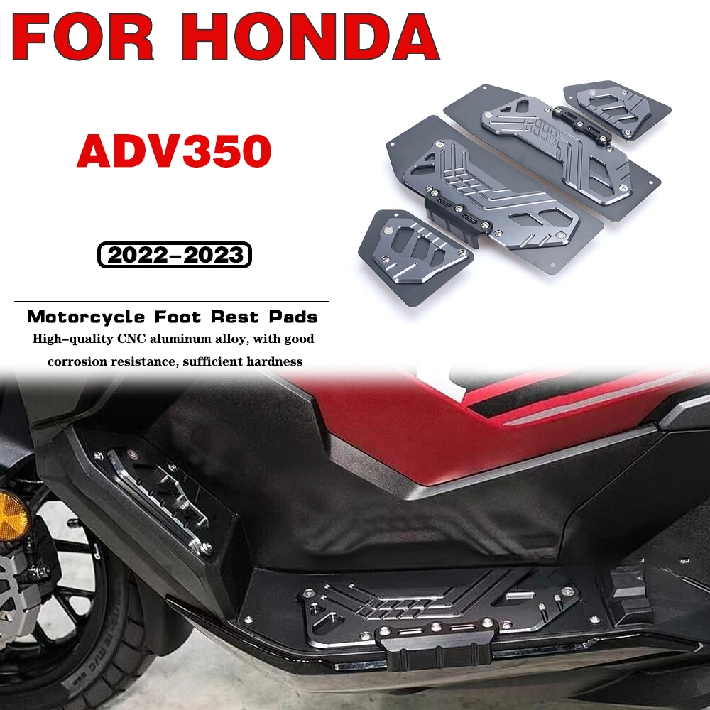 

Аксессуары для мотоциклов Honda ADV350 2022 2023, подножки для ног, педаль, подножка, защитная пластина