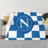 Football Ssc Naples Wool Blanket Creative Throw Blanket for Bed Sofa Couch 150x200cm Plush Thin Quilt blanket 2
