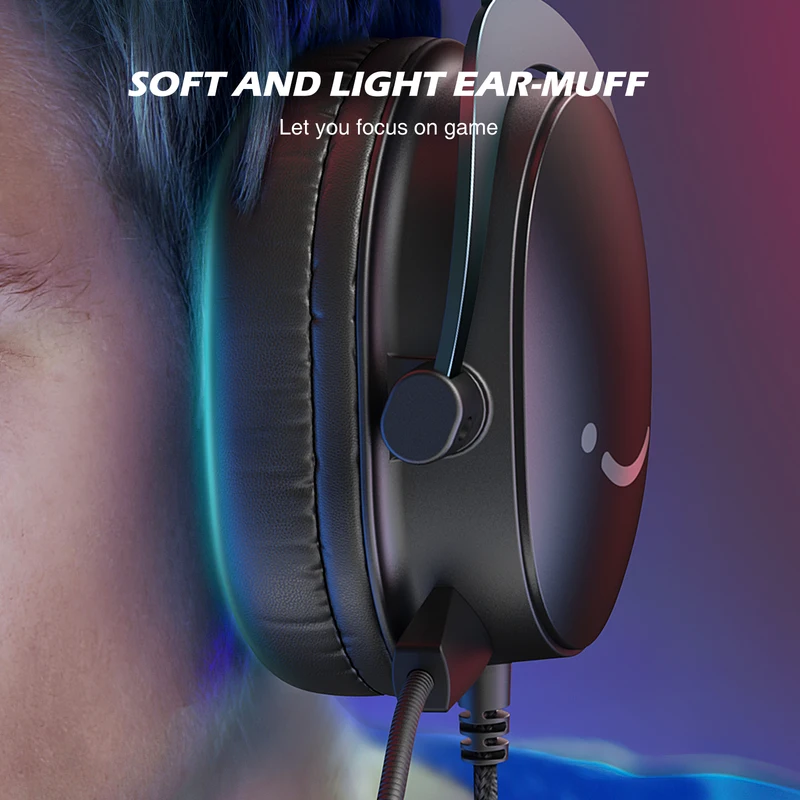 FIFINE Headset,3.5 mm jack&USB Headphone with 7.1 Surround