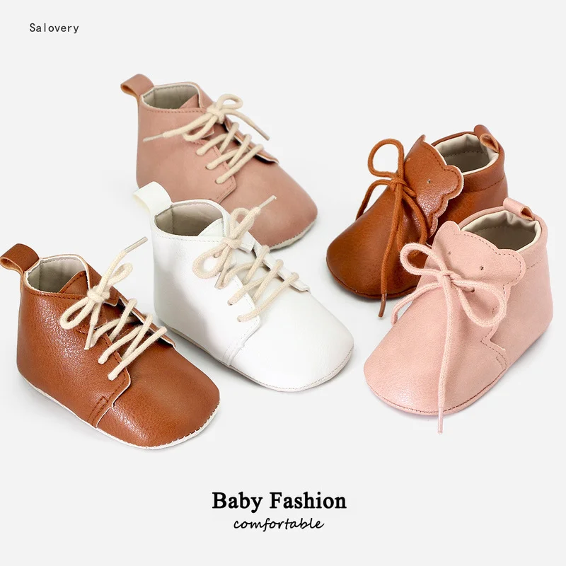 Newborn Baby British Style Shoes Toddler Baby First Walkers Sneakers