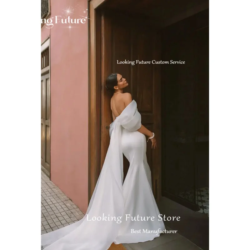 Рисунок 2 - Простое свадебное платье с белой тюлевой юбкой