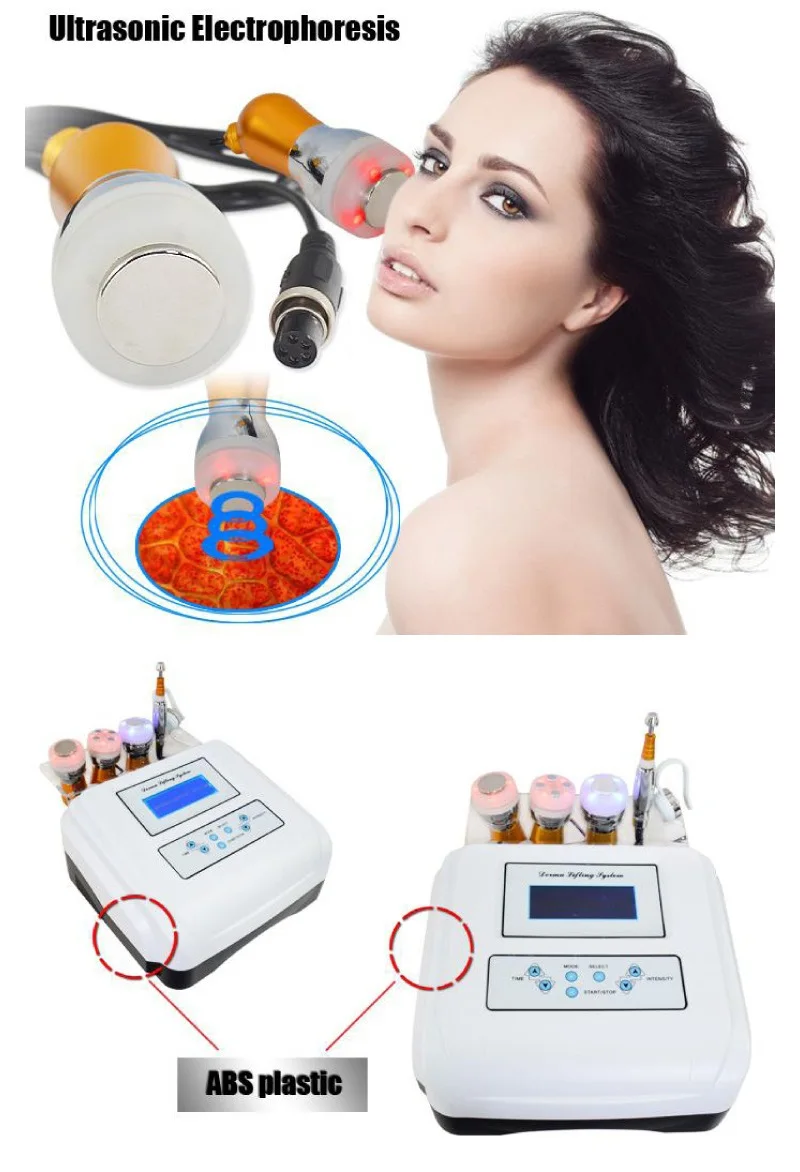 Beauty Instruments 5-in-1 Mesotherapy Machine Body & Face Needleless Skin Care Esthetics EMS Electroporation Anti-Agi