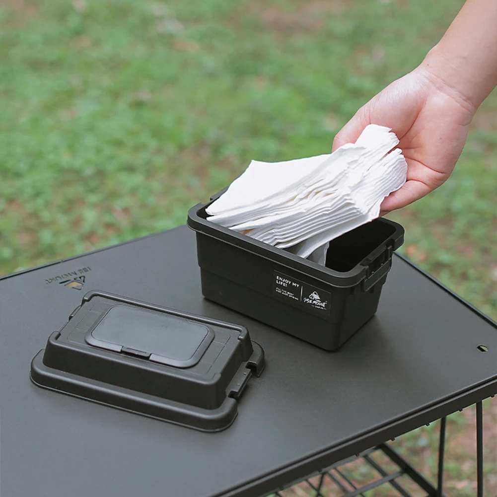 Outdoor Storage Box Stackable Camping Waterproof Carrying Hiking Carrier Cargo Car Trunk Organizer storage bag camping storage bag for Cooking Traveling Grocery
