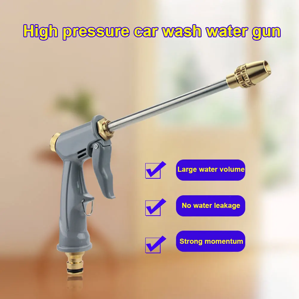 Fruit Tree Irrigation Gun with Hose Nozzle High Pressure Sprinkler Versatile Agricultural Sprayer Gun for Watering Plants