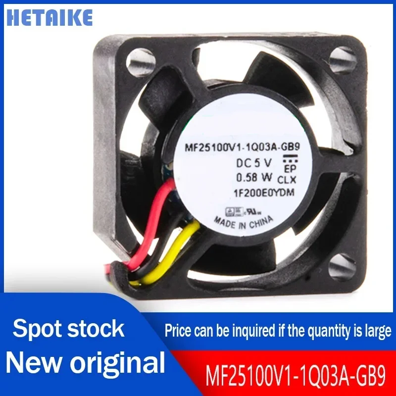 New original MF25100V1-1Q03A-GB9 2510 5V 2.5CM cm cooling fan