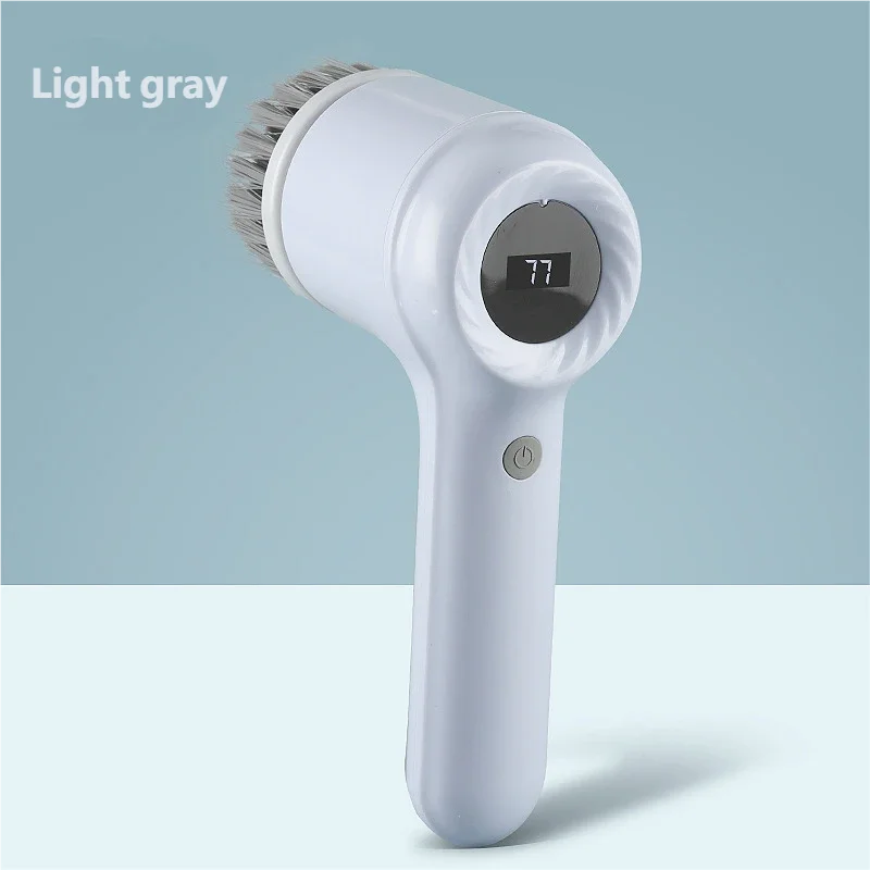 Electric Spin Scrubber Cordless Cleaning Brush with 5 Replaceable Heads