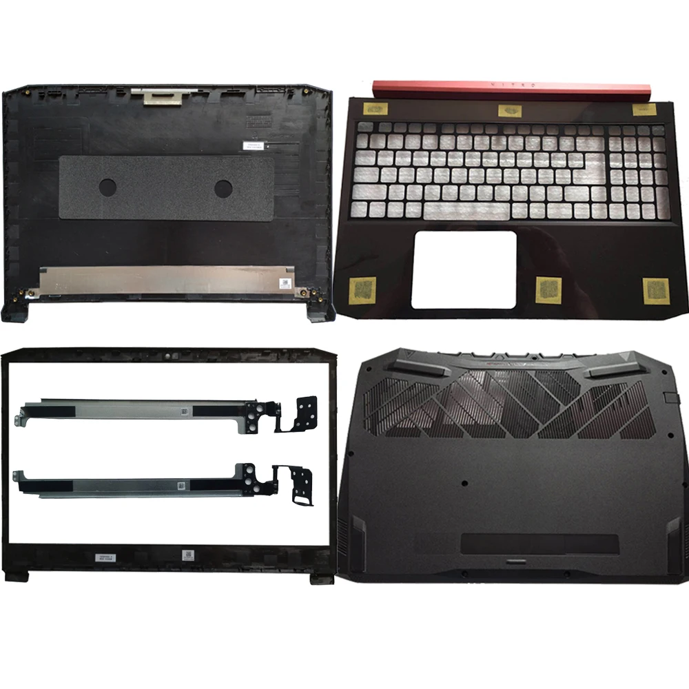 Estojo Base Superior e Inferior para Acer Nitro Tampa Traseira Lcd Moldura Palmrest An51543 An51550 An515-54 An515-55 Novo