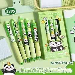 Charming Capybara Gel Pens - Erasable & Refillable Ink, Smudge - Free Writing, Perfect for School, Office & Gifts (Green Soft 5pcs Set)