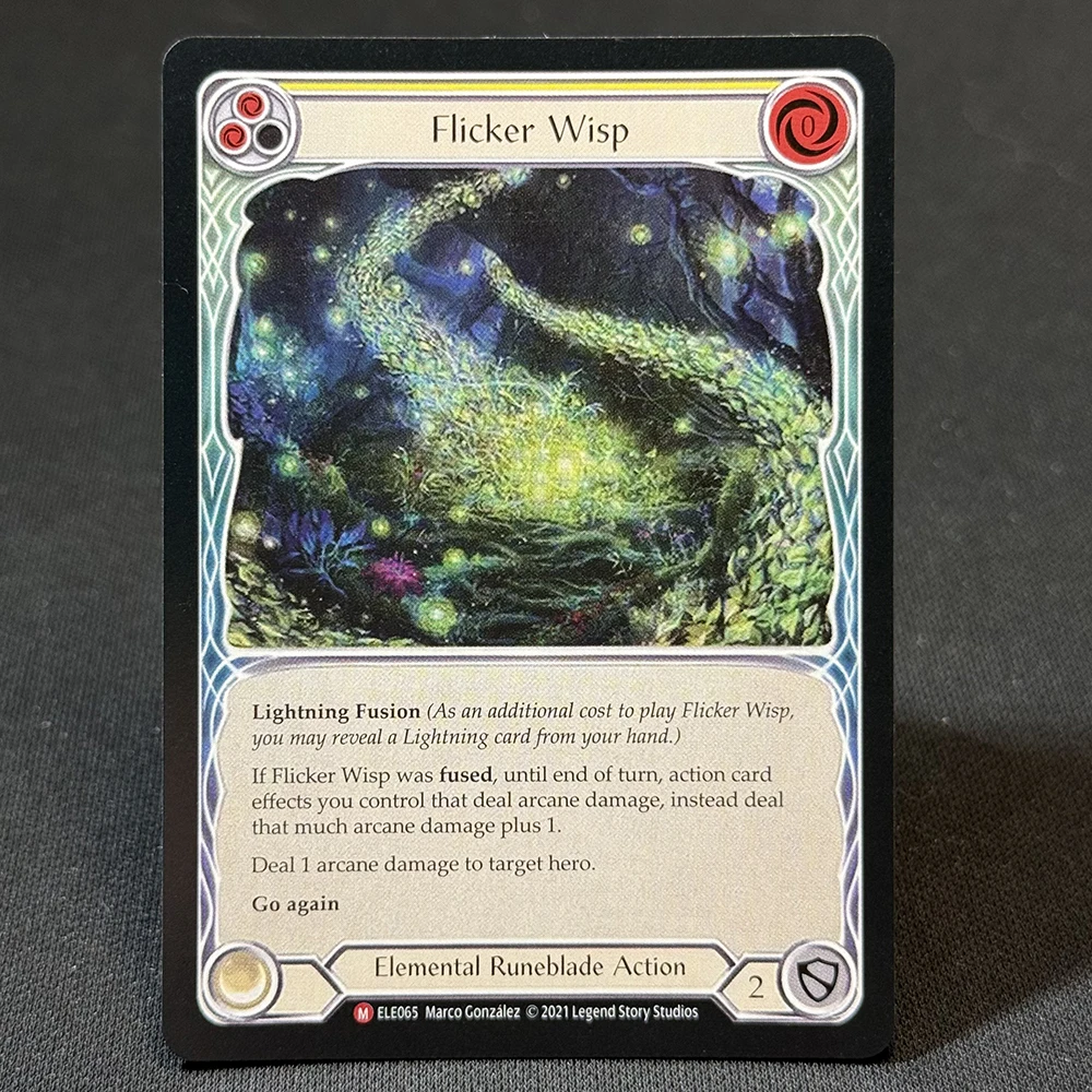 FAB Regular Cards Flicker Wisp Adaptive Plating Codex of Bloodrot