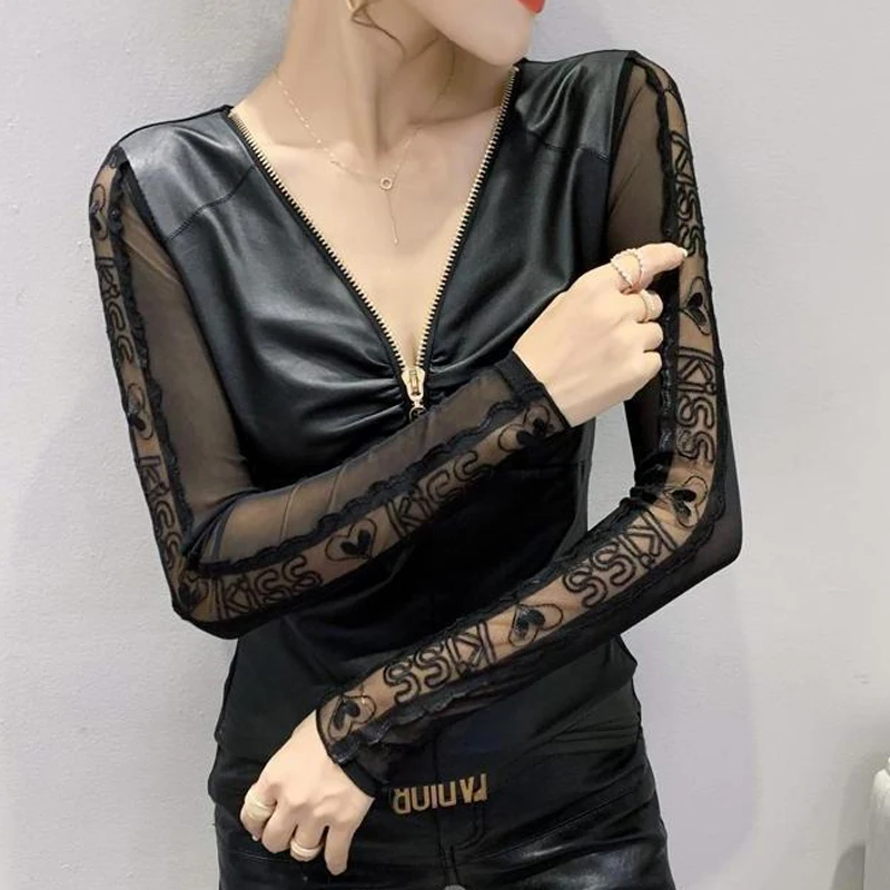 kiss the club lady slim shirt tops black Amazon.com: KISS