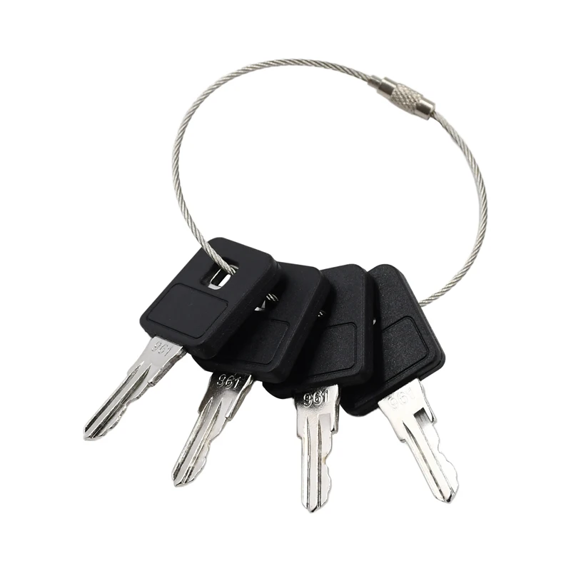 2Pcs Ignition Key 214961 214-961 961 Compatible with Ditch Witch Trencher RT40 1330