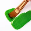 12 PCS Nylon Bristle Brush Set, Nylon Flat Brushes, Watercolor Brushes, Oil Paint, Artists, Amateur Acrylic Painting 4