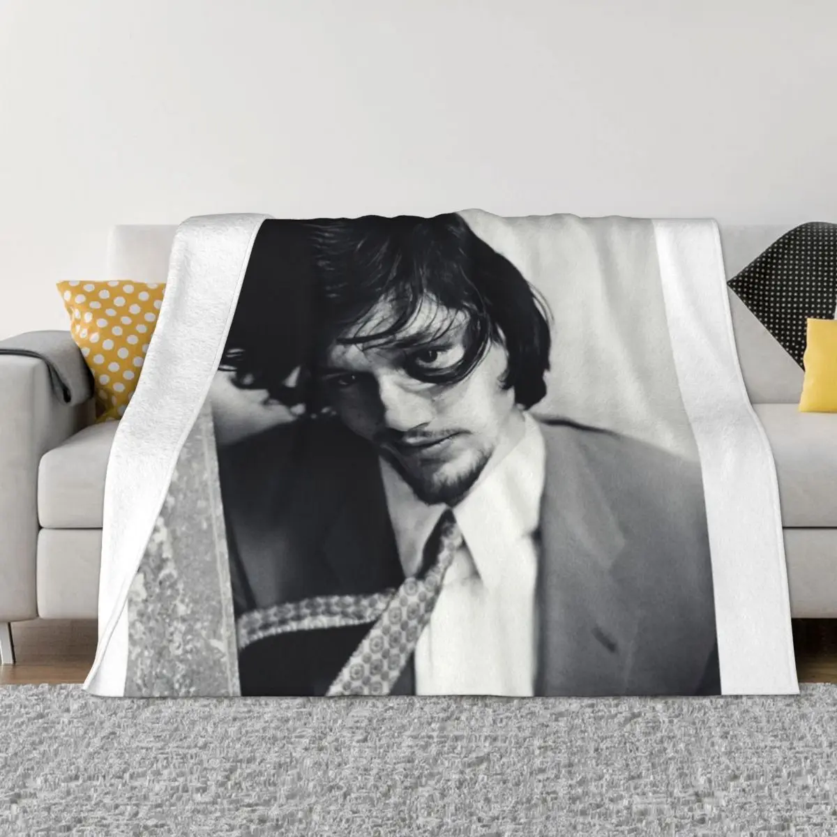 

B&W ADAM D. Throw Blanket Furry Thermals For Travel Blankets