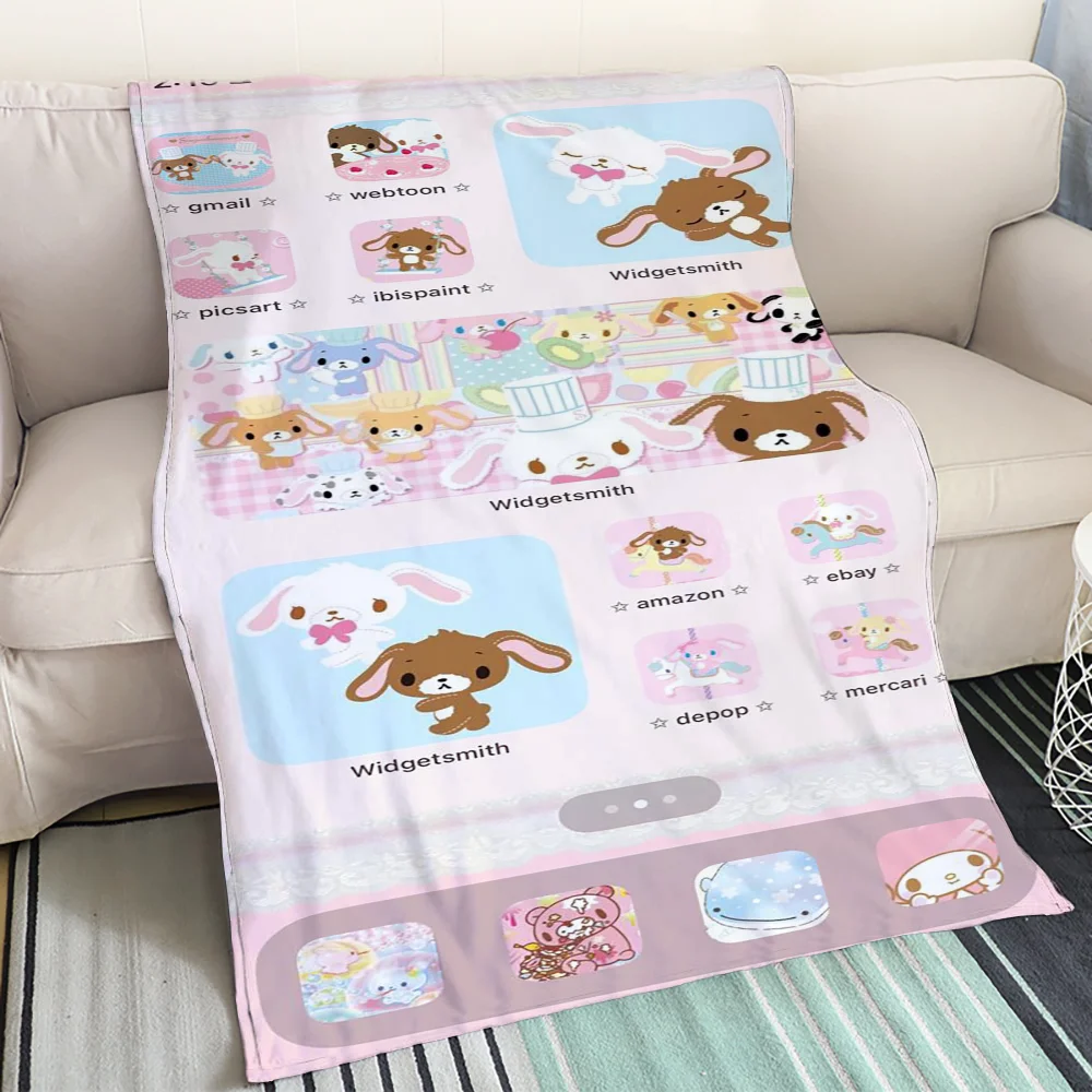 Nap Knee Throw Sofa Blanket Large Sugarbunnies Custom Blankets for Adults Fluffy Plaid Luxury Bedding Cobija Home and Decoration 6