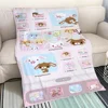 Nap Knee Throw Sofa Blanket Large Sugarbunnies Custom Blankets for Adults Fluffy Plaid Luxury Bedding Cobija Home and Decoration 6