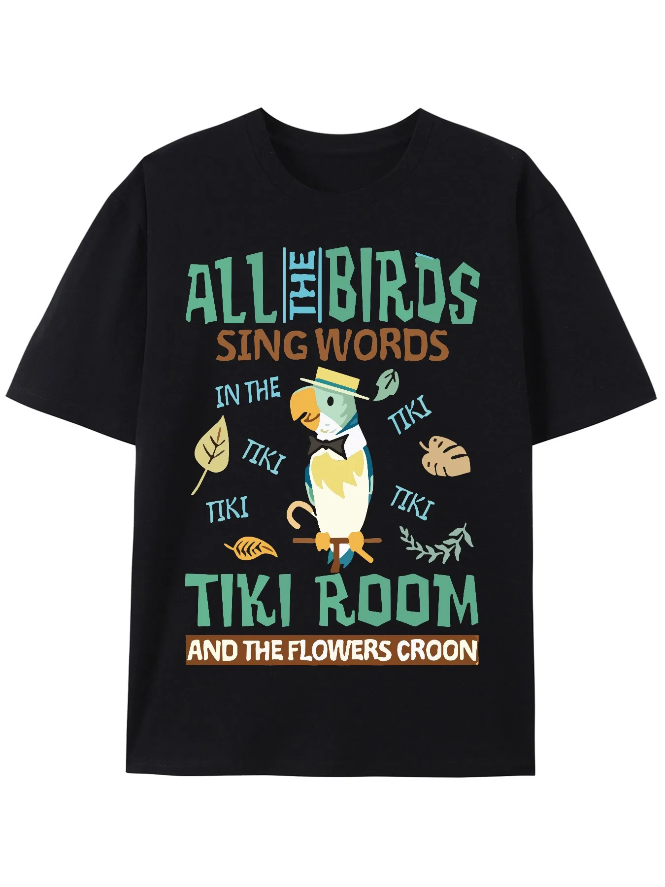 Retro Disneyland Enchanted Tiki Room Shirt 335604 funny Men's