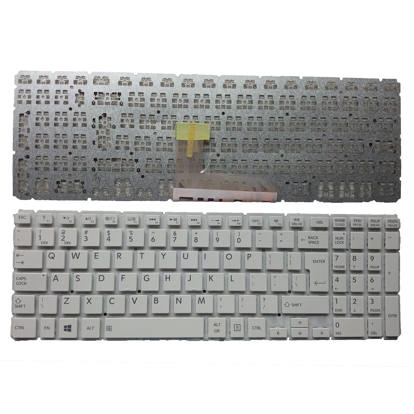 

Новинка для Toshiba L50-B L55-B L50-C L55-C L50D-B L55D-B L50D-C с белой клавиатурой