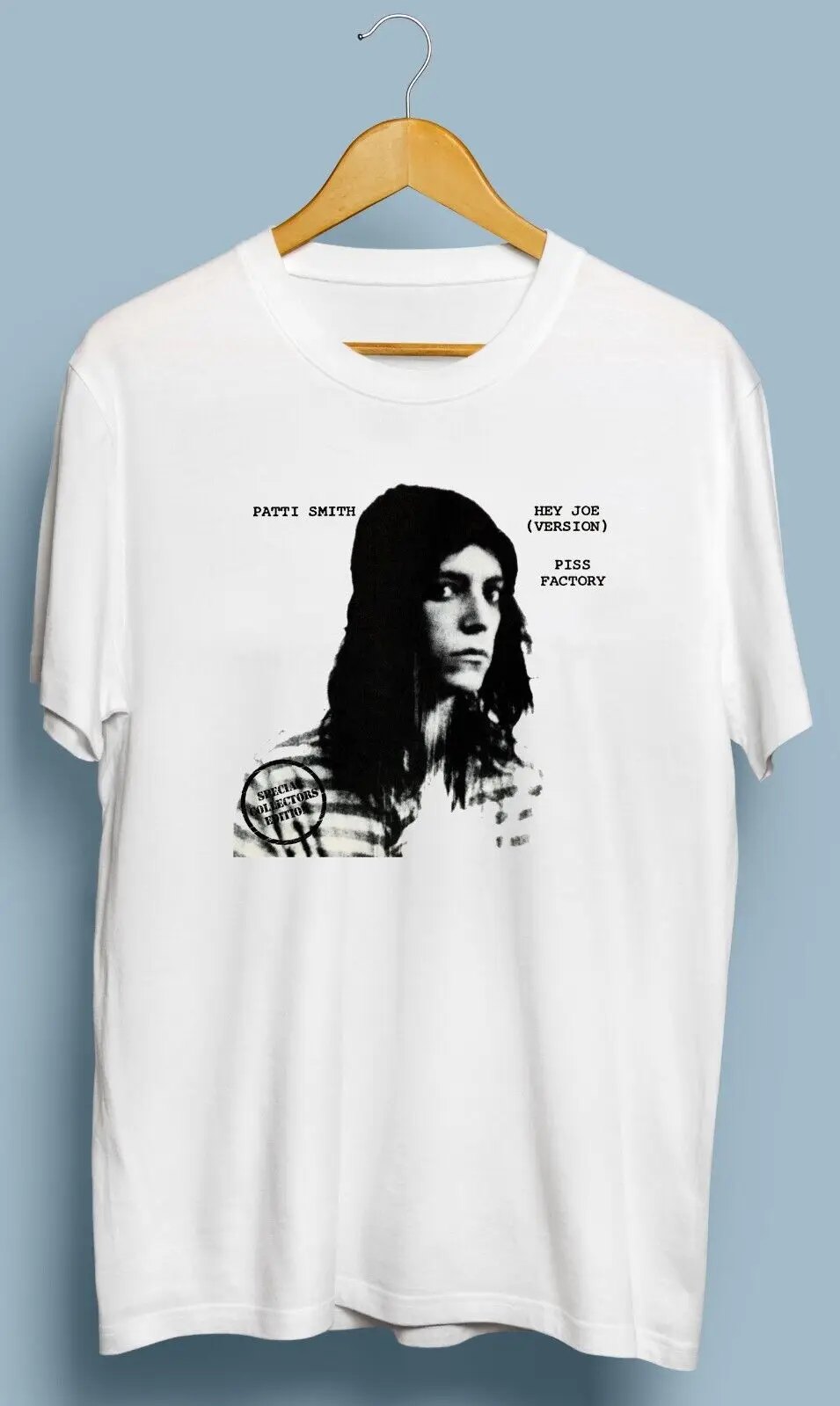 Maglietta Vintage Patti Smith Hey Joe Taglia S M L Xl 2Xl Maniche Lunghe O Corte