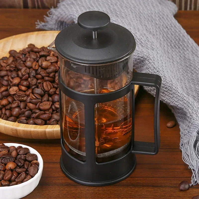Description Picture 4 of itemBorosilicate Glass Heat Resistant French Press Coffee Maker 350ML Capacity Coffee Press Pot Serve Coffee Maker With Filtration