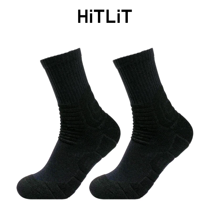

XARC Sports socks multifunctional running socks basketball socks sports socks white socks medium tube sports socks thick bottom