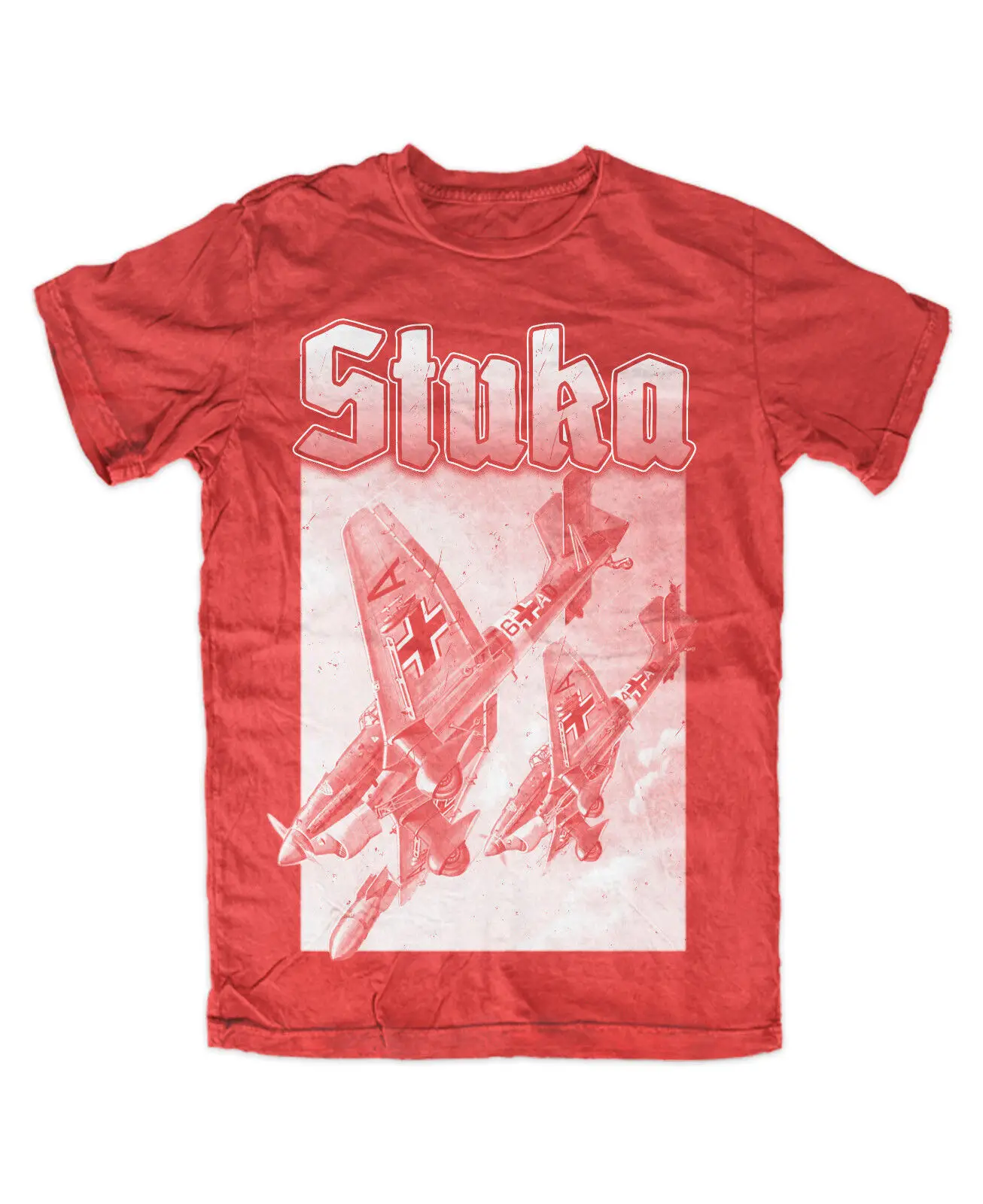 Maglietta Stuka Red Tactical Sawfish Bw Germany Military Army