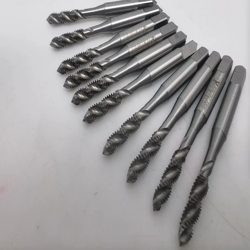 

Free Shipping of 1PC HSS6542 Made UNC/UNF 7/16"-14/20 Machine&Manual Spiral Flute Taps For Metal Workpieces Threading