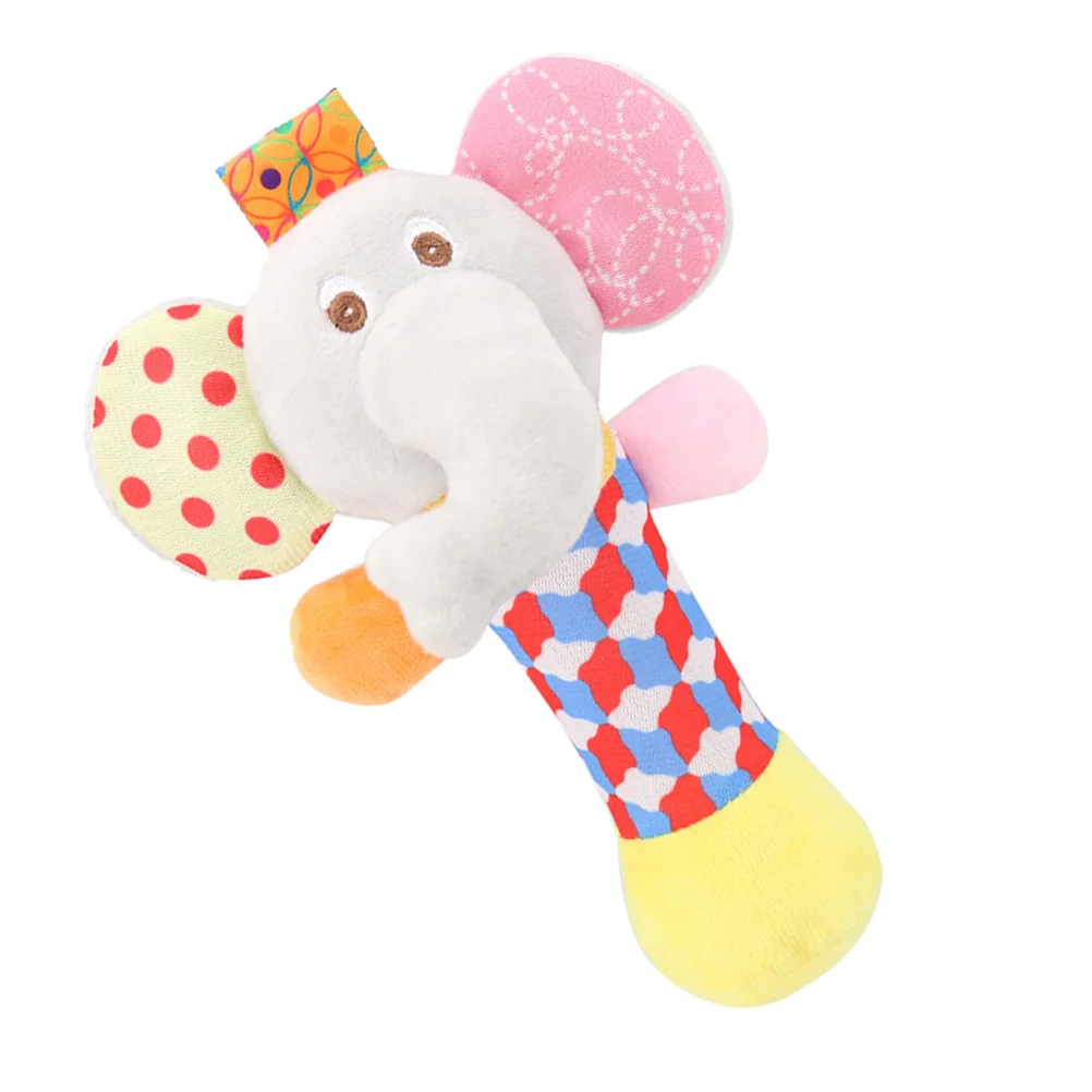 1pc Baby Rattles Plush Handbells Infant Shaker Rattle Jingle Bells Children AliExpress