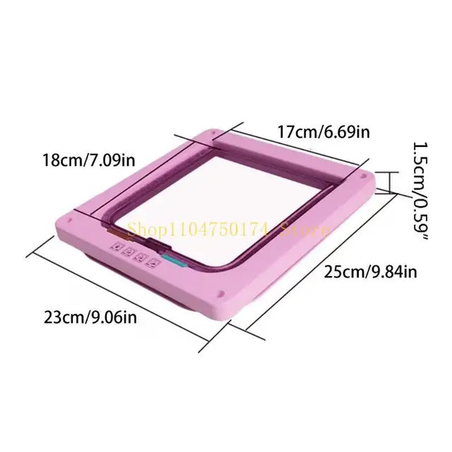 Dog Door for Wall Door Cats Door for Sliding Door Insert Pet Lockable Door for Small Dogs Cats Automatic Closure top sale 5