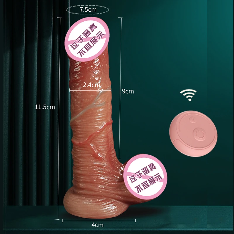 Vibrator Dildos Thrusting Jumping eggs Dildo Realistic Vibrating Dildo G-spot Anal Stimulation Vibrating Sex Toys for Women