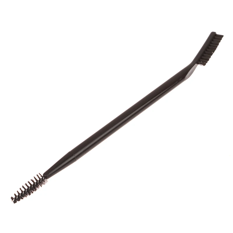 Reusable Double Headed Eyebrow Eyelash Shaper Eye Brow Brush Eyebrow Brush Eyelash Comb For Grooming Brows Makeup Tool