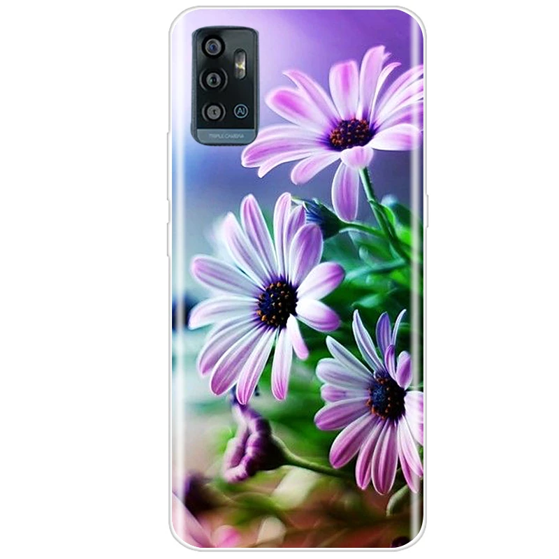 For ZTE Blade A71 Case A7030 Soft TPU Silicone Bumper Phone Cover for ZTE Blade A71 A51 Cases Funda for ZTE A51 2021 Coque Capa mobile pouch waterproof Cases & Covers