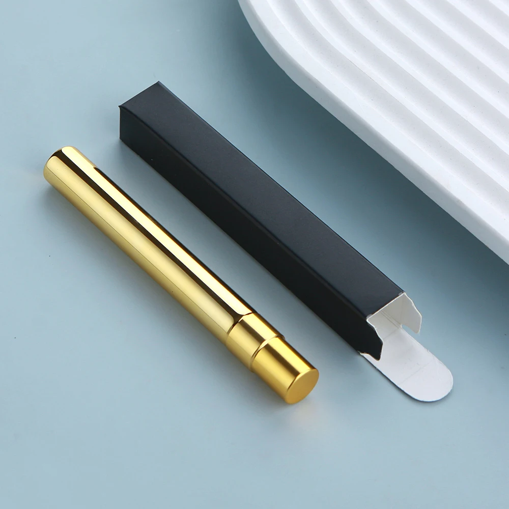 50pcs/Lot Electroplated Glass Perfume Bottles with Square Package Box, Refillable Atomi... - SKU EGPB1547 - UGI Packaging